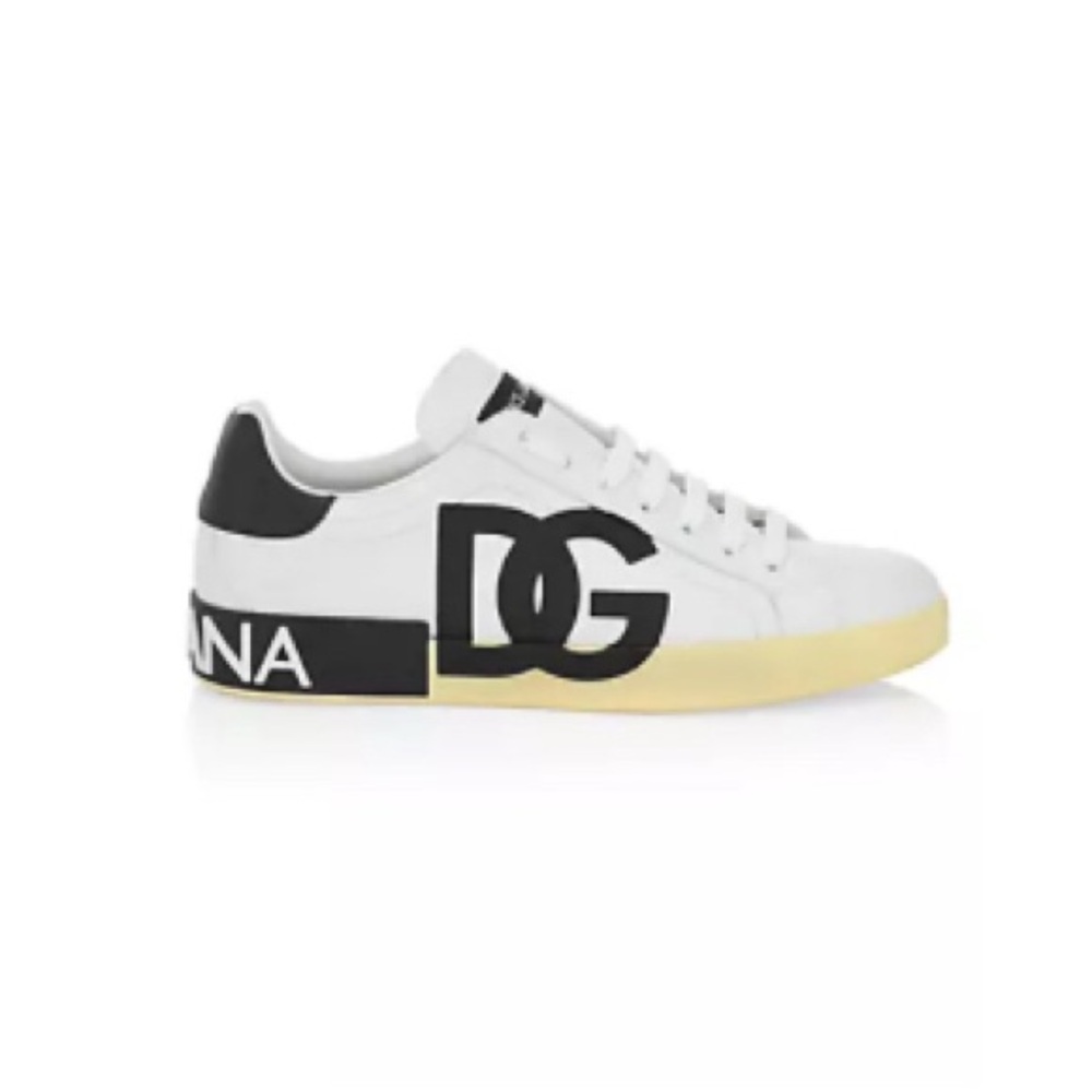 Dolce&Gabbana
Portofino Logo Sneakers
Bianco Nero (Brand New Never Worn)